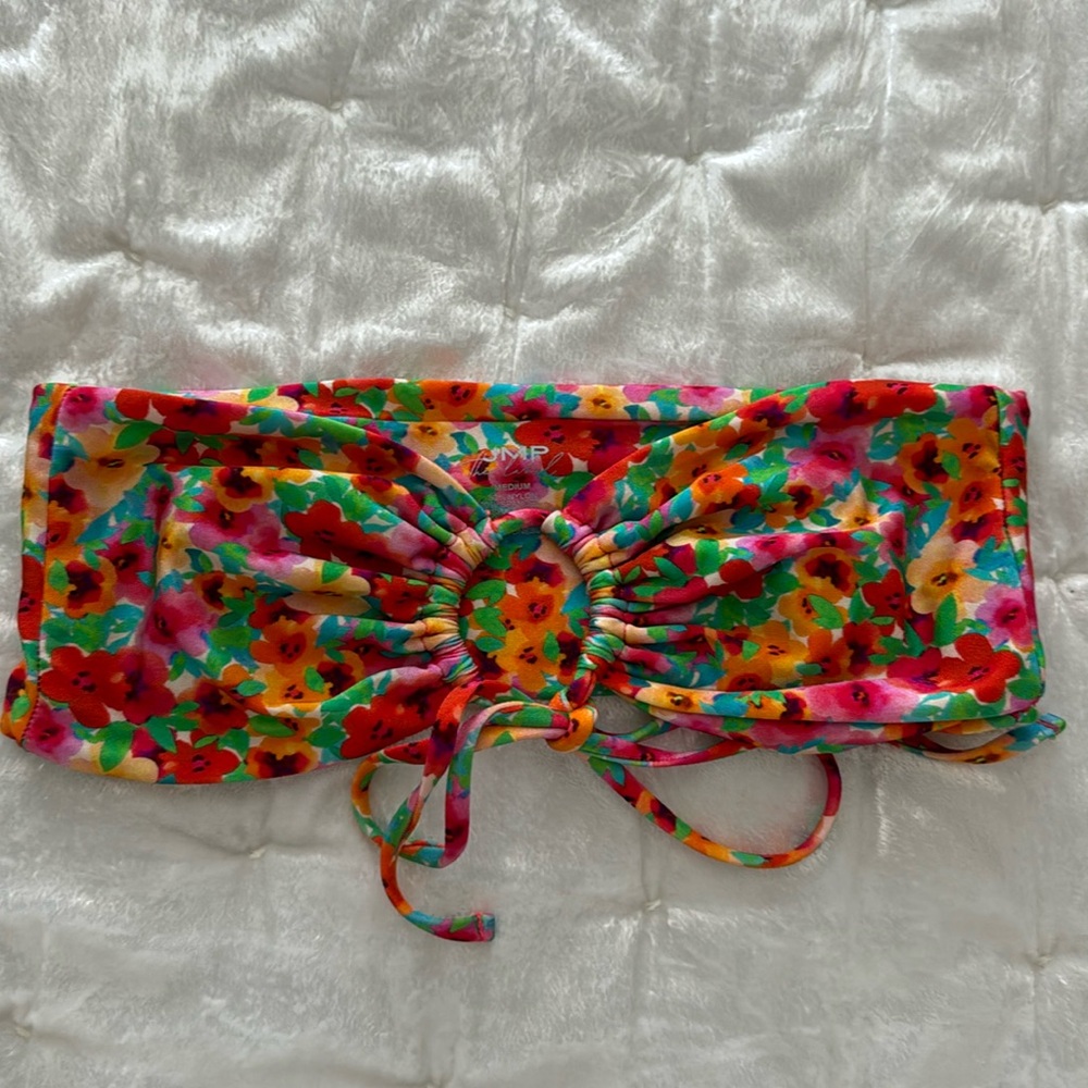 JMP the label bandeau bathing suit top